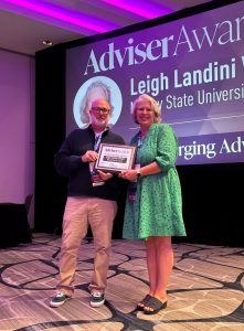 Leigh Wright wins Pinnacle Award.
